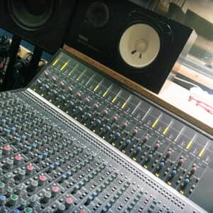 Mixing Desk and speaker